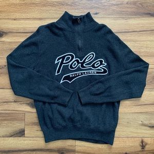 🏁 Polo zip up sweater

#polo
#ralphlauren
#sweater
#grey
#turtleneck